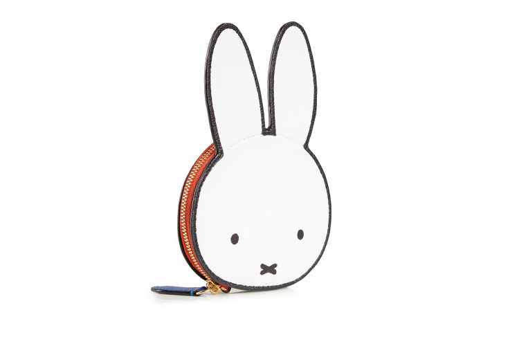 COIN PURSE MIFFY FACE WHITE/MAPLE/COBALT