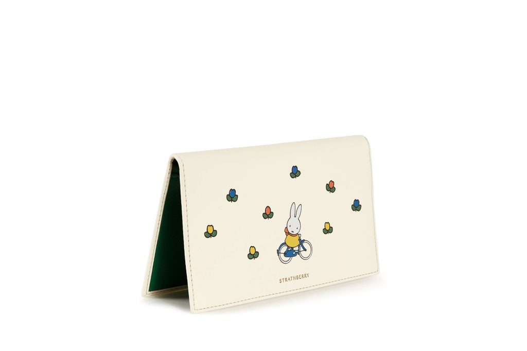 MIDI WALKER STREET WALLET MIFFY BIKE VANILLA GREEN